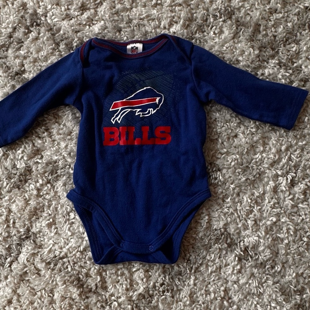 Team Apparel Blue Buffalo Bills Infant Bodysuit